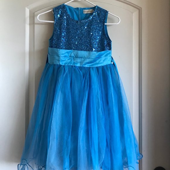 Sparkly and Shiny Children's Party Dress - Picture 1 of 2